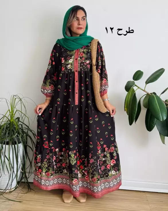 پیراهن ماکسی روشا ۱۳